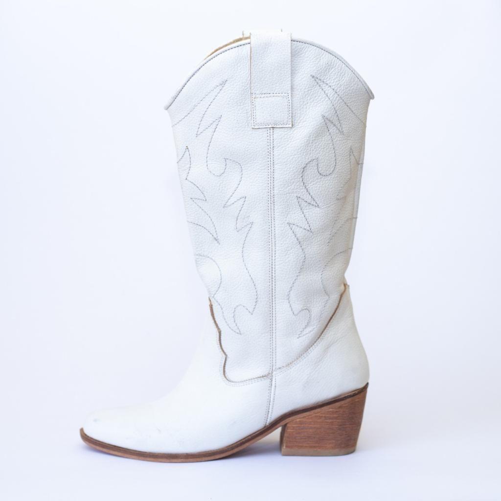 Bota Dallas Blanca-2