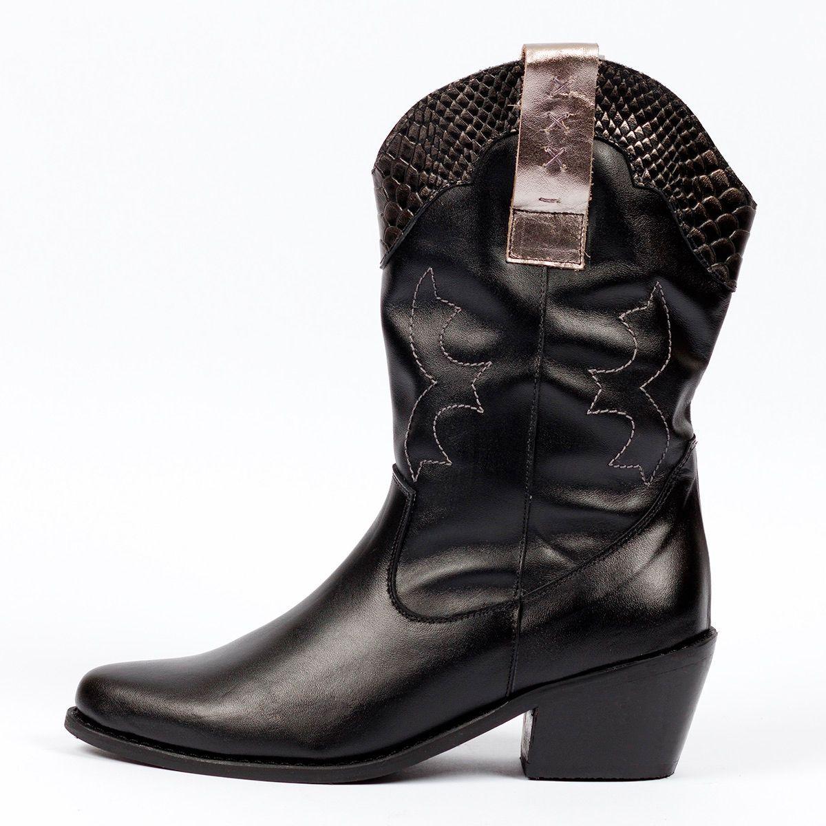 Bota Arizona Negro Peltre-0