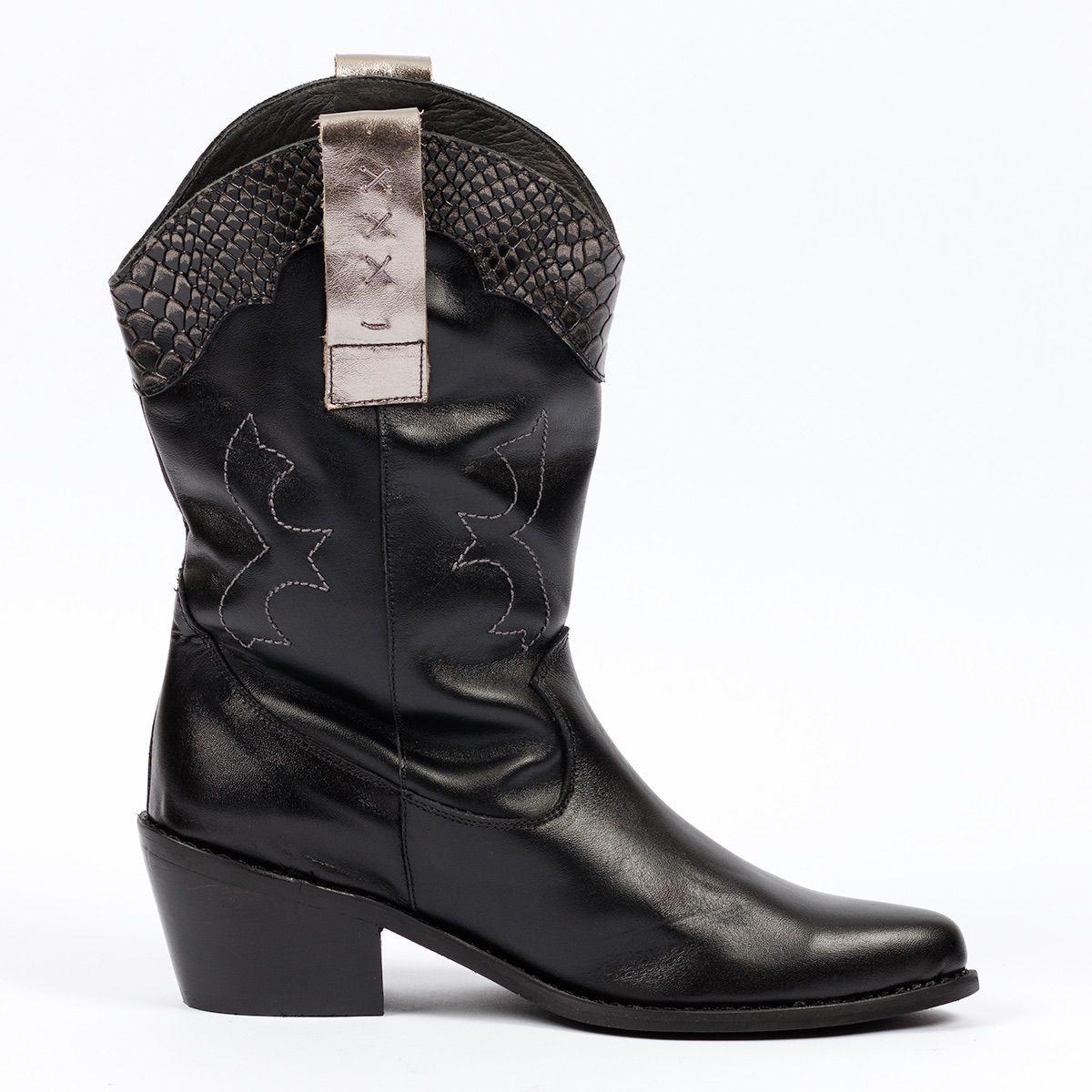 Bota Arizona Negro Peltre-2
