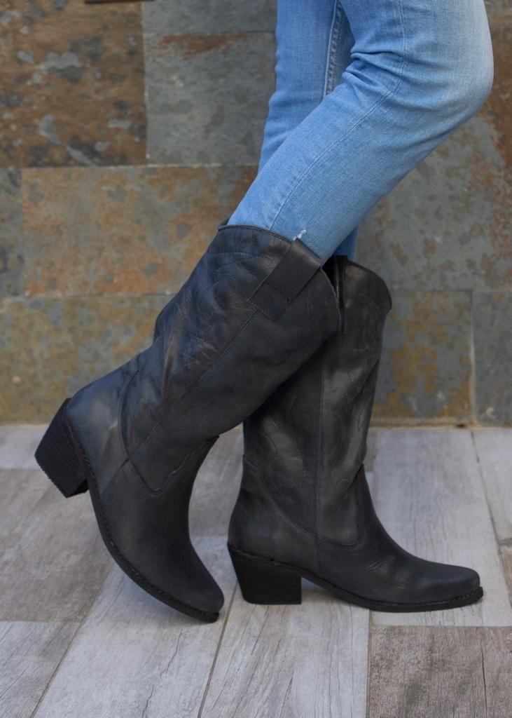 Bota Dallas Negra-1