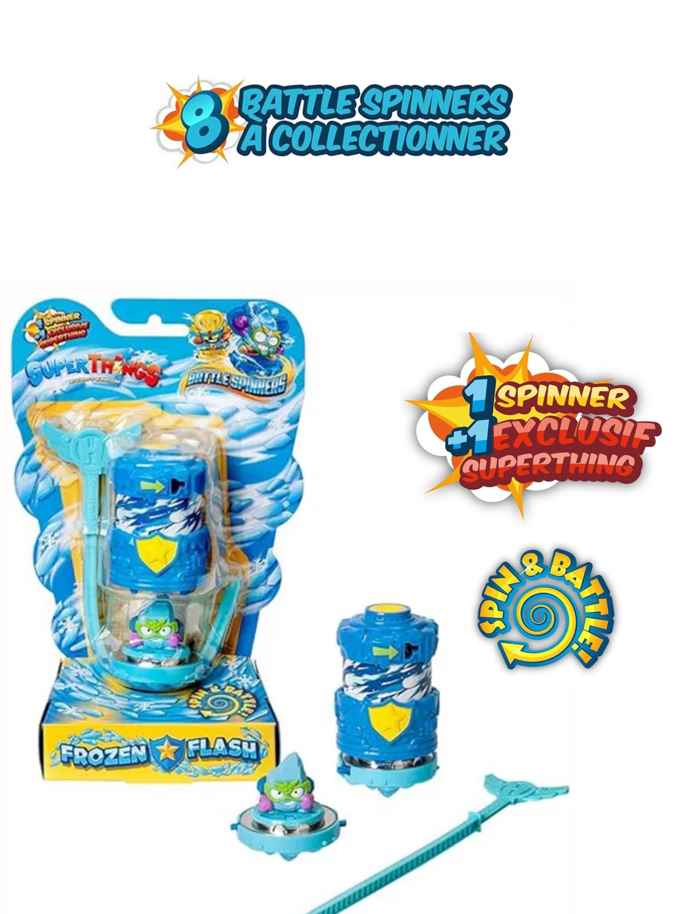 Superzings Battle Spinner Trompo Figura Exclusiva Superthings-6