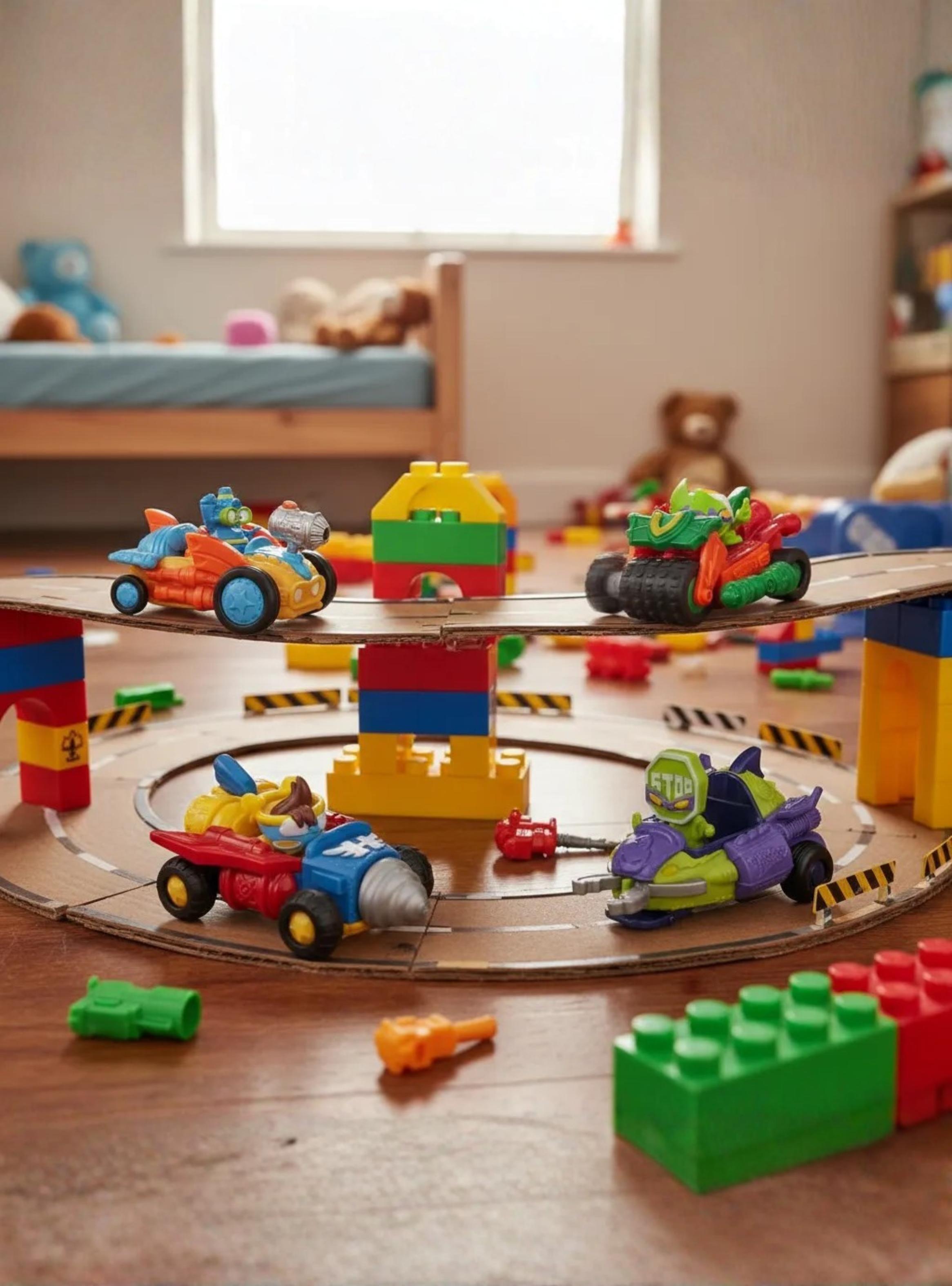 Superzings Caja 8 Megajet Set Completo Coleccionable Original Rivals of Kaboom-2