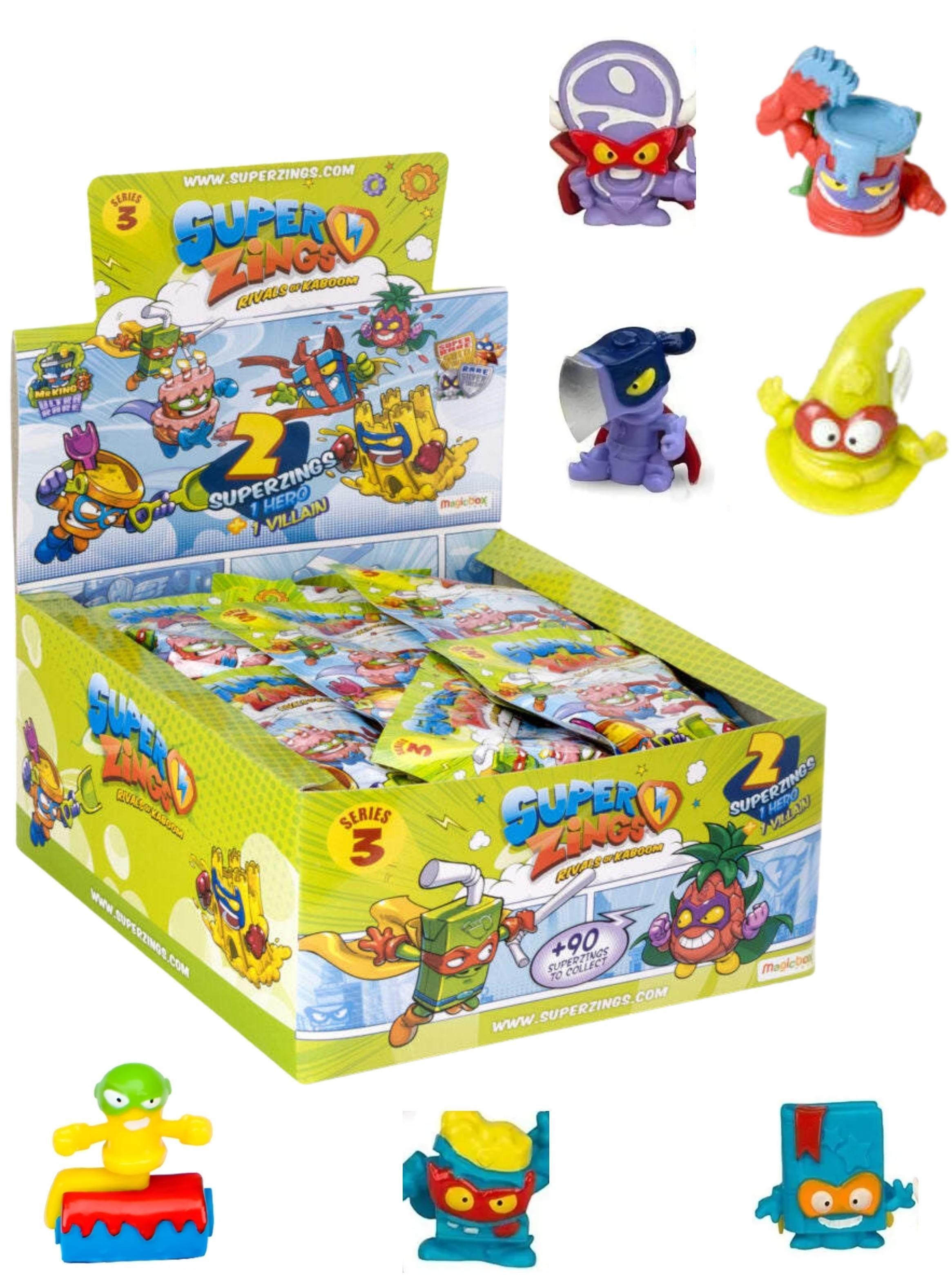Superzings Serie 3 Caja 25 Figuras Originales Rivals of kaboom-2