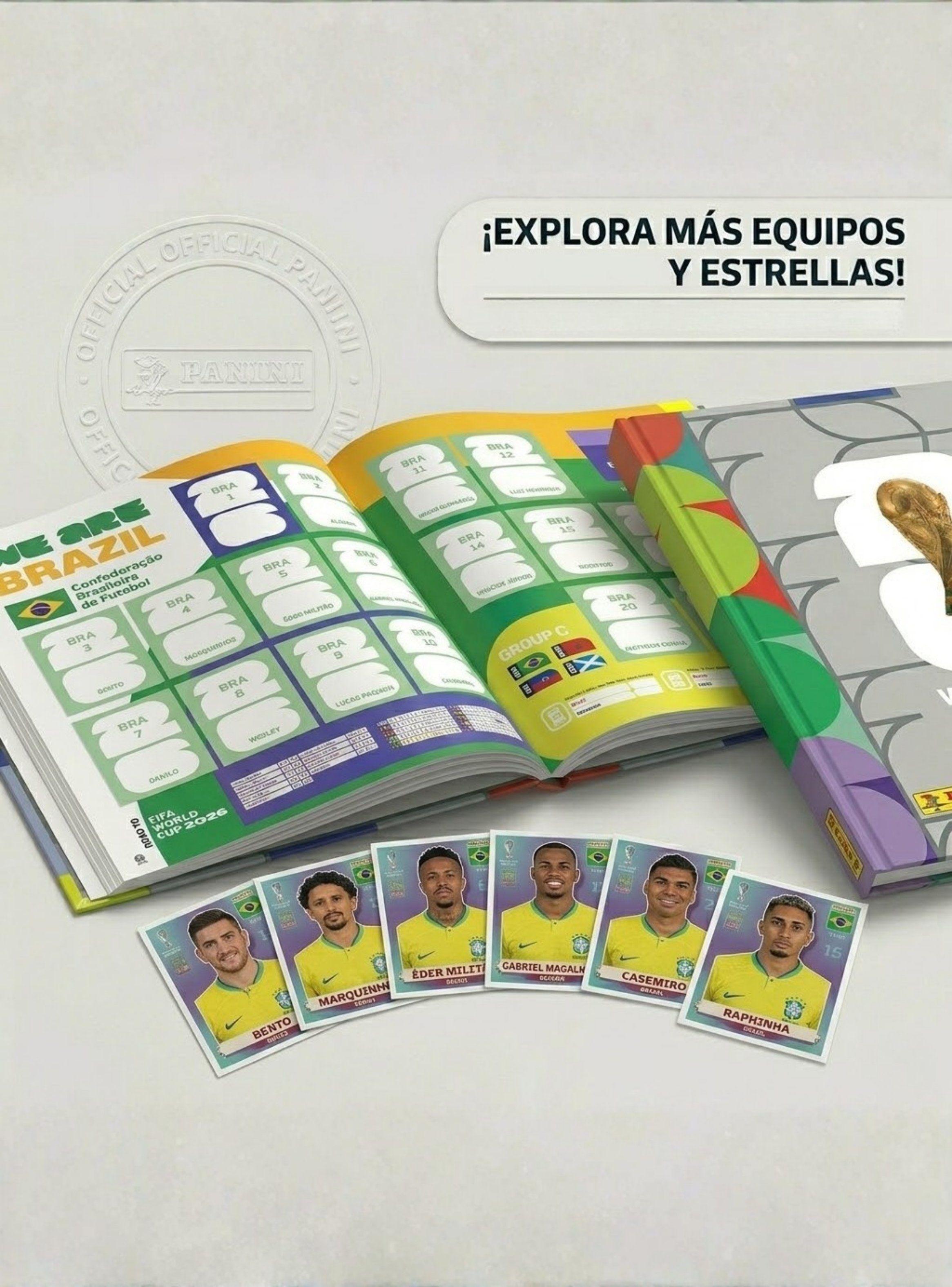 Album Panini Mundial Fifa 2026 Tapa Dura Premium-3