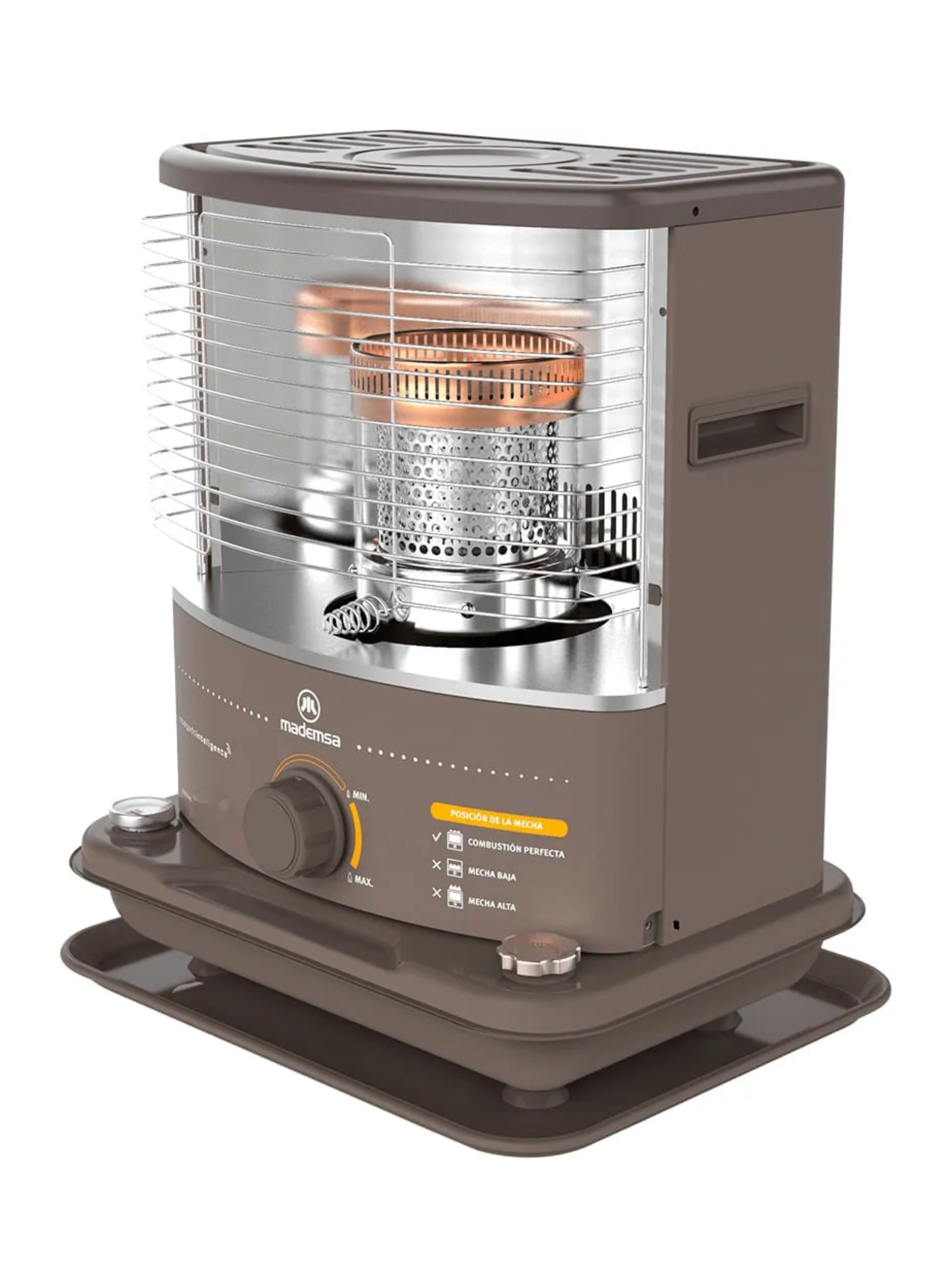Estufa Parafina Mecha  4 Litros 2,7 Kw-3