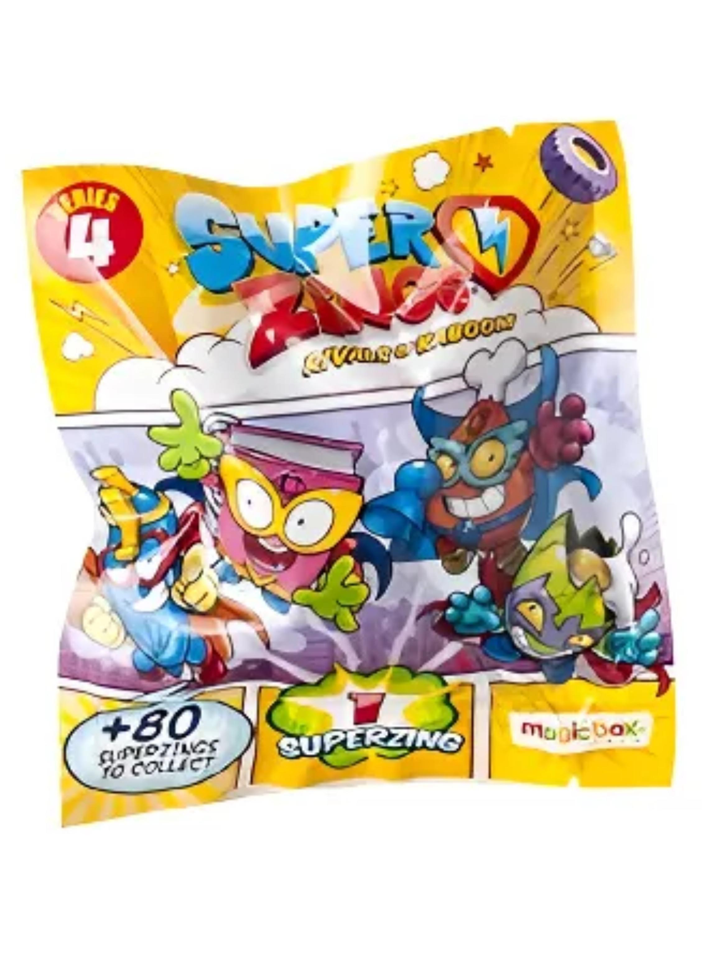Superzings Serie 4 Caja 25 Figuras Coleccionables Originales Rivals of kaboom-2