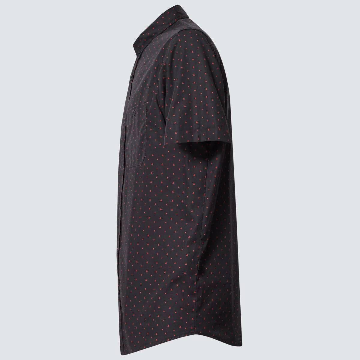 Camisa Oakley Kinney SS Hombre Negro-2