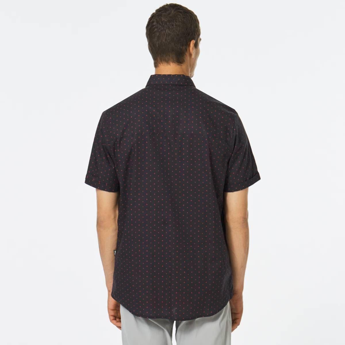 Camisa Oakley Kinney SS Hombre Negro-4