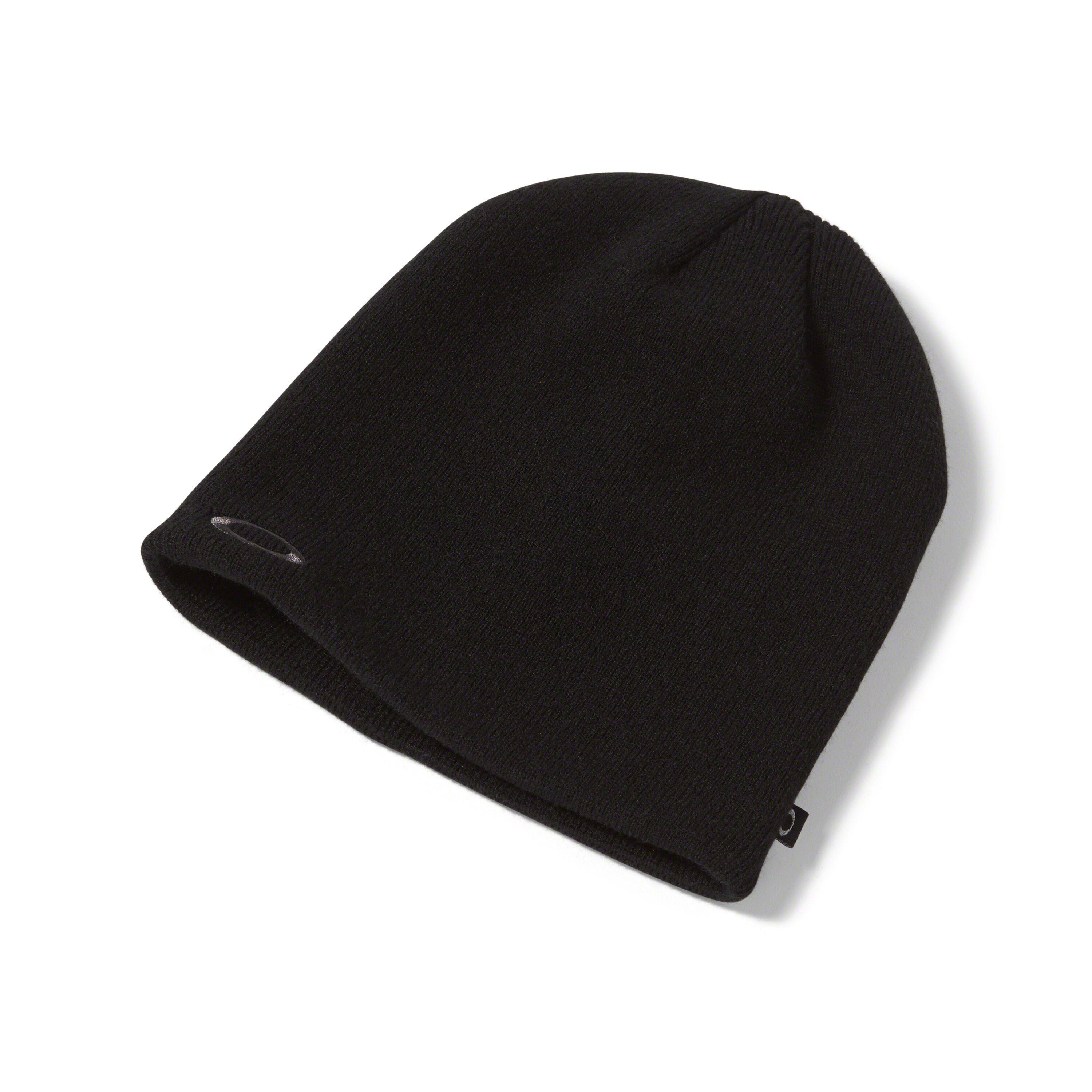 Beanie Oakley Pegasus Pom Mujer Blackout-0