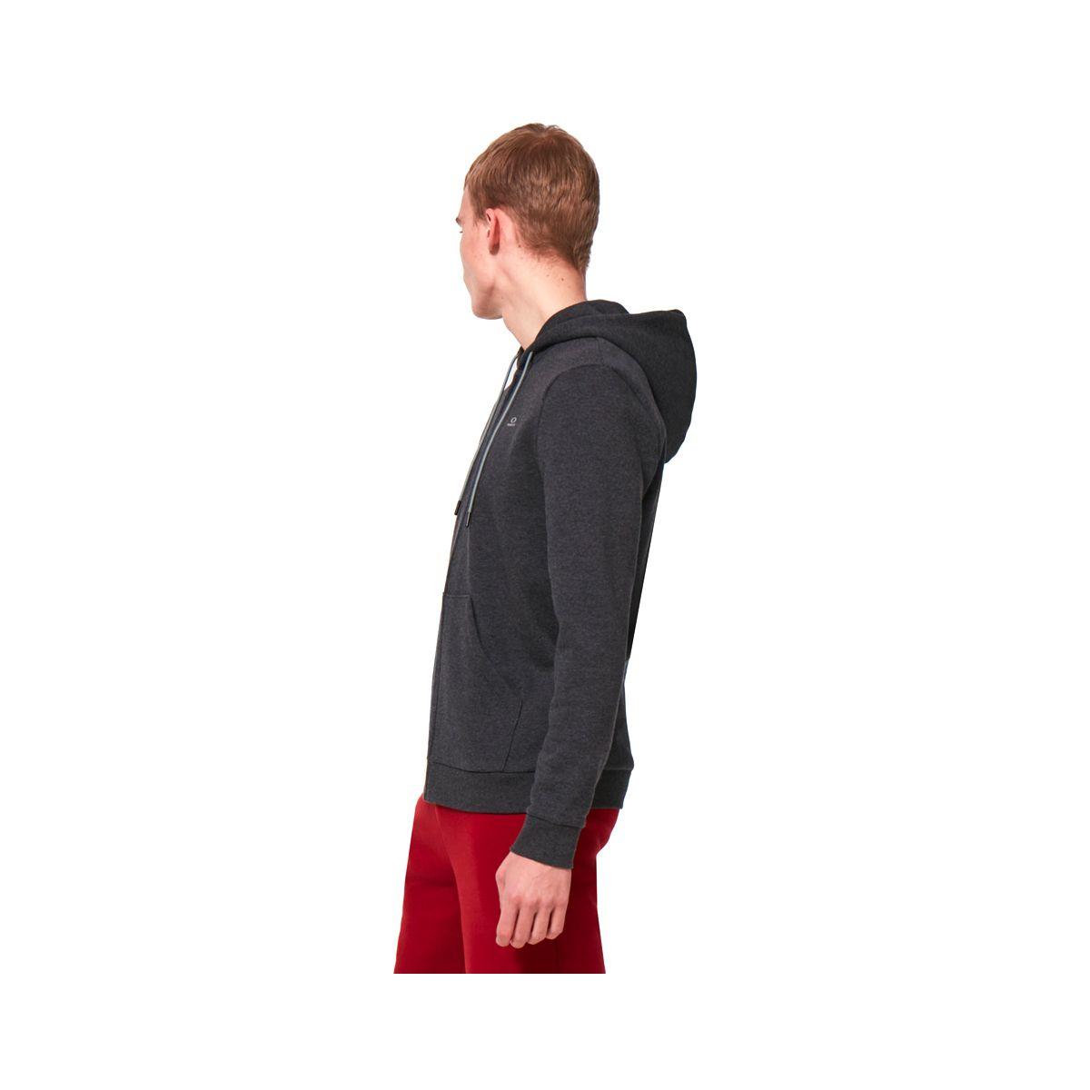 Polerón Oakley Relax Full Zip Hombre Gris Oscuro-3
