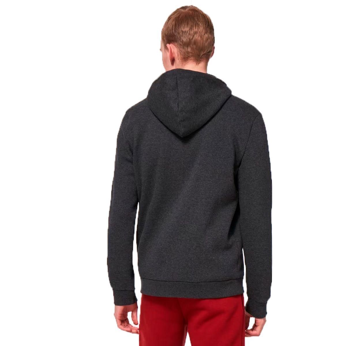 Polerón Oakley Relax Full Zip Hombre Gris Oscuro-4