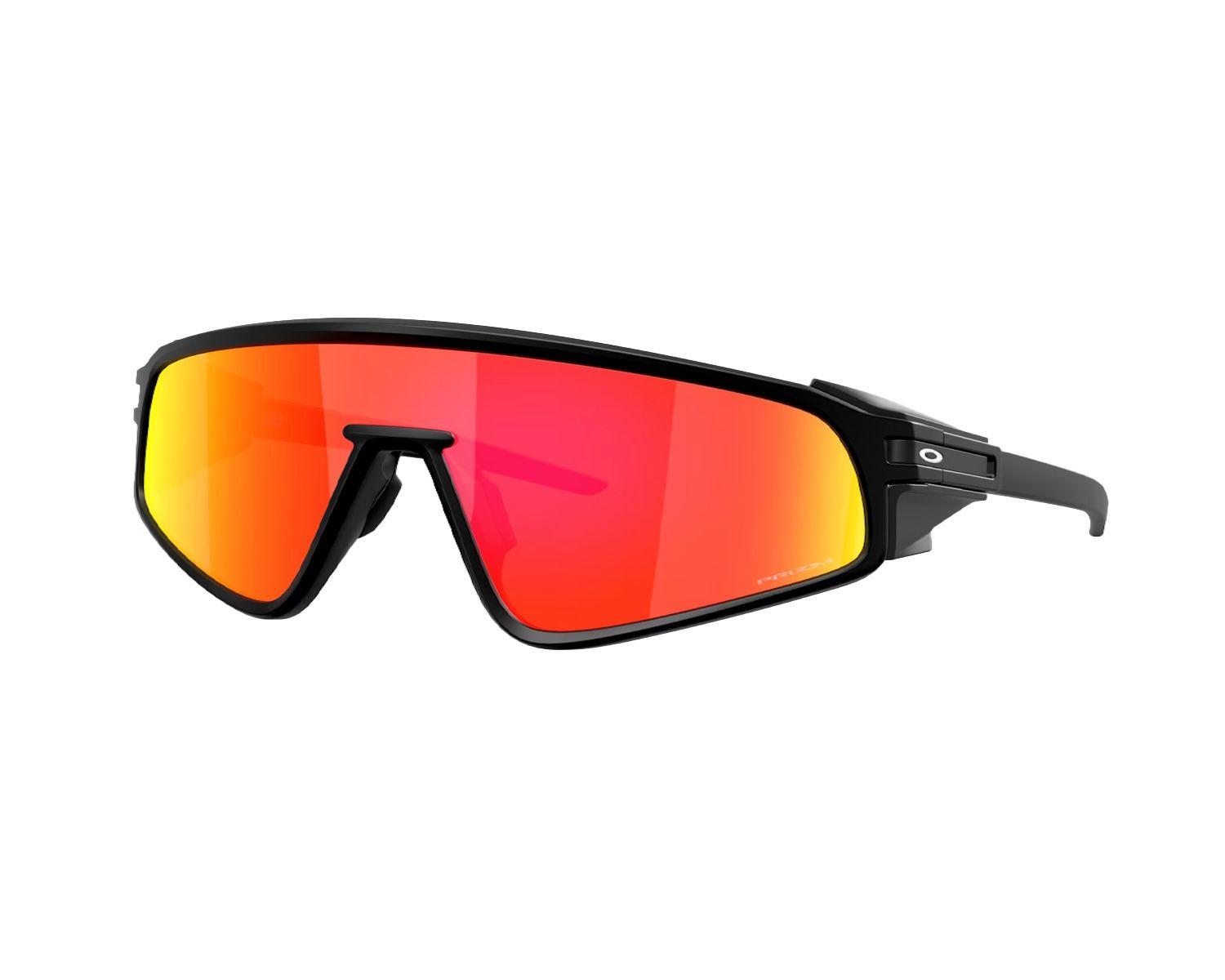 Lentes Oakley Latch Panel  Matte Black/Prizm Ruby-0