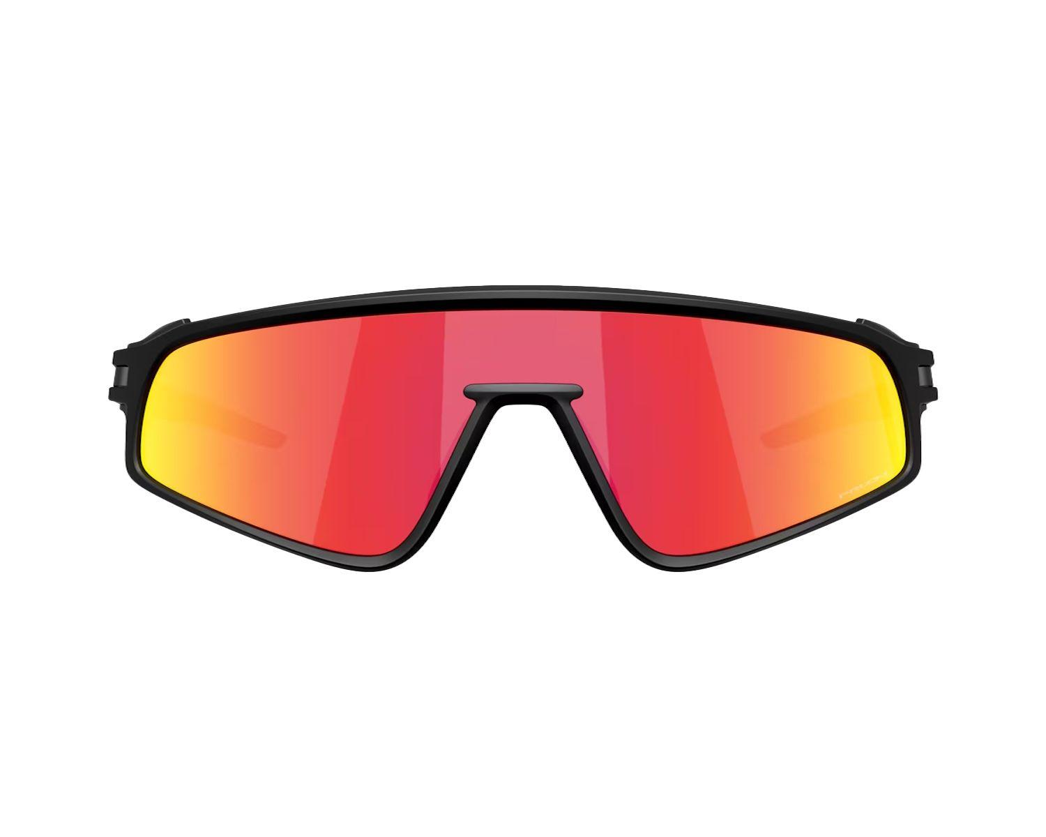 Lentes Oakley Latch Panel  Matte Black/Prizm Ruby-1