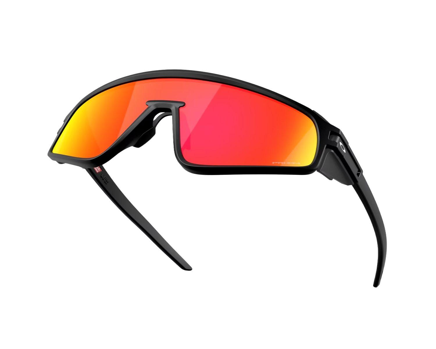 Lentes Oakley Latch Panel  Matte Black/Prizm Ruby-3
