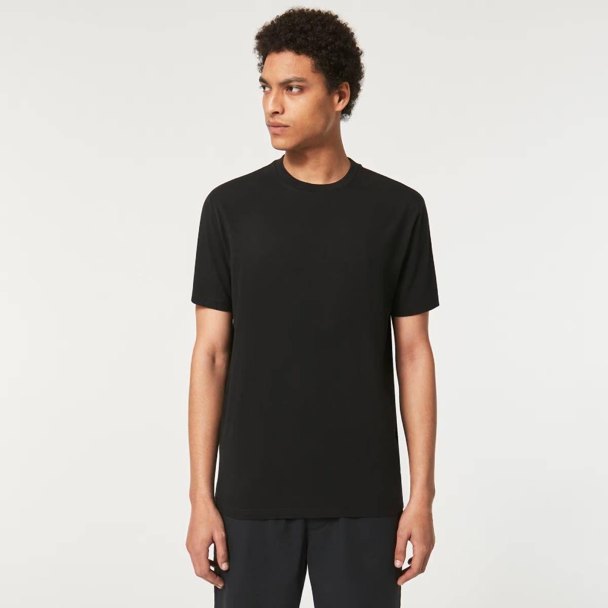 Polera Oakley Bobby B1B Patch Tee Hombre Negro-0