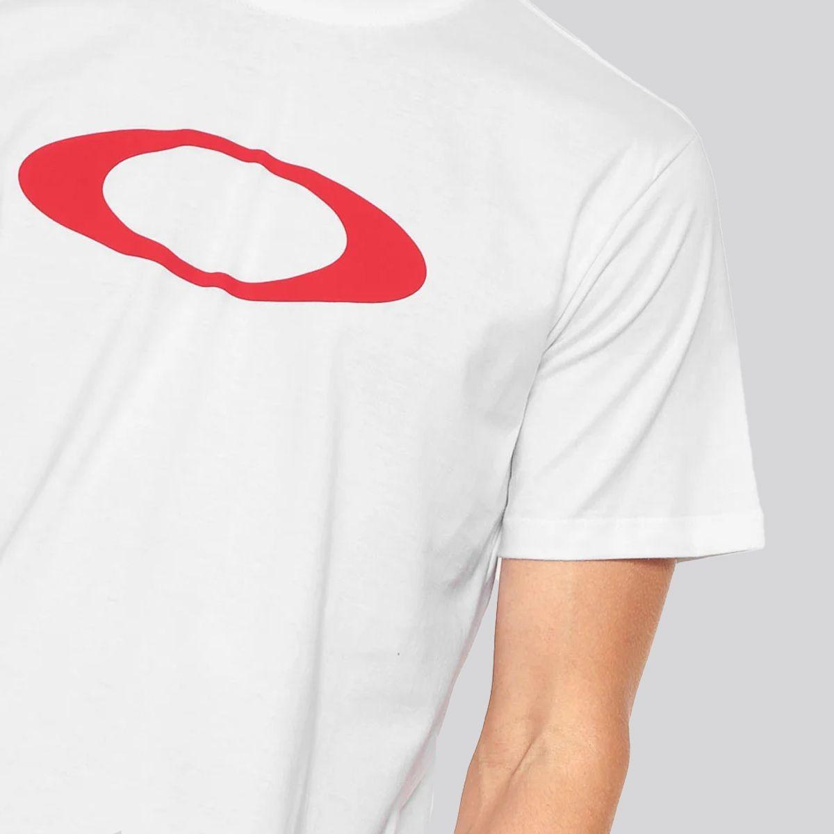 Polera Hombre O-Ellipse Oakley White-2