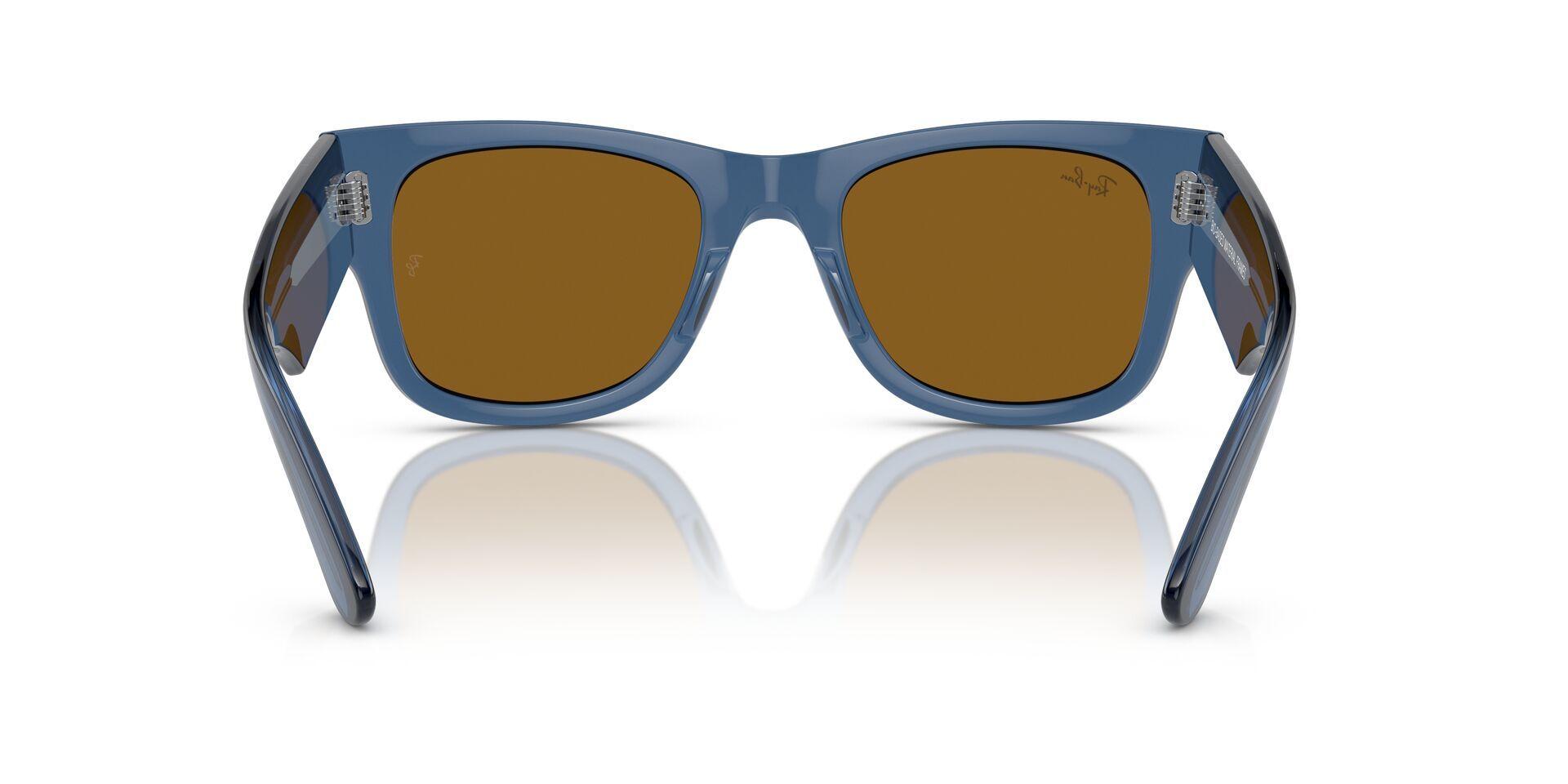 Lentes de Sol Ray Ban Mega Wayfarer Azul-2