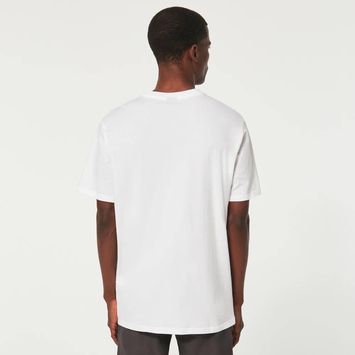 Polera Oakley O Bark 2.0 Hombre Blanco-1