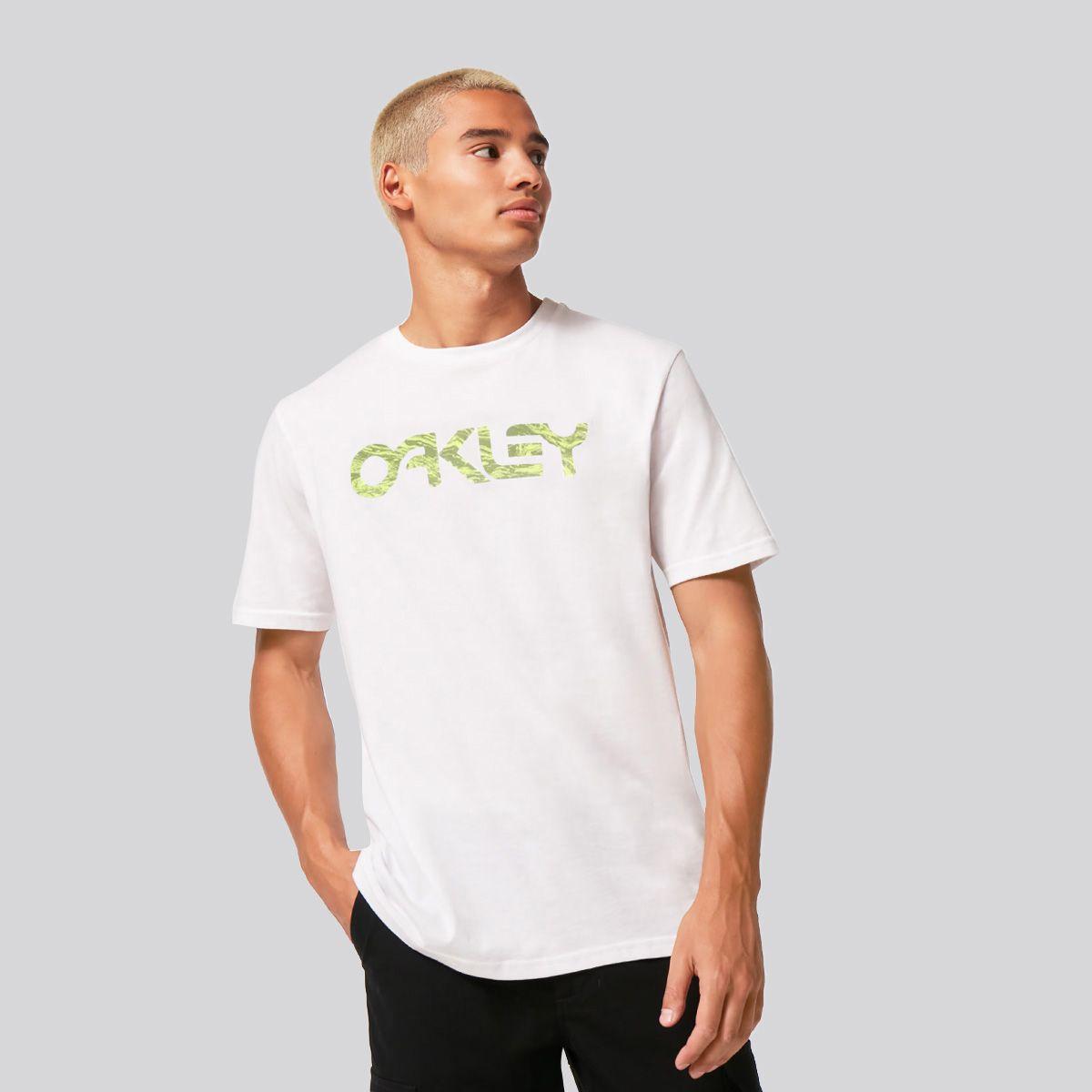 Polera Hombre B1B Sun Oakley White/Green-0