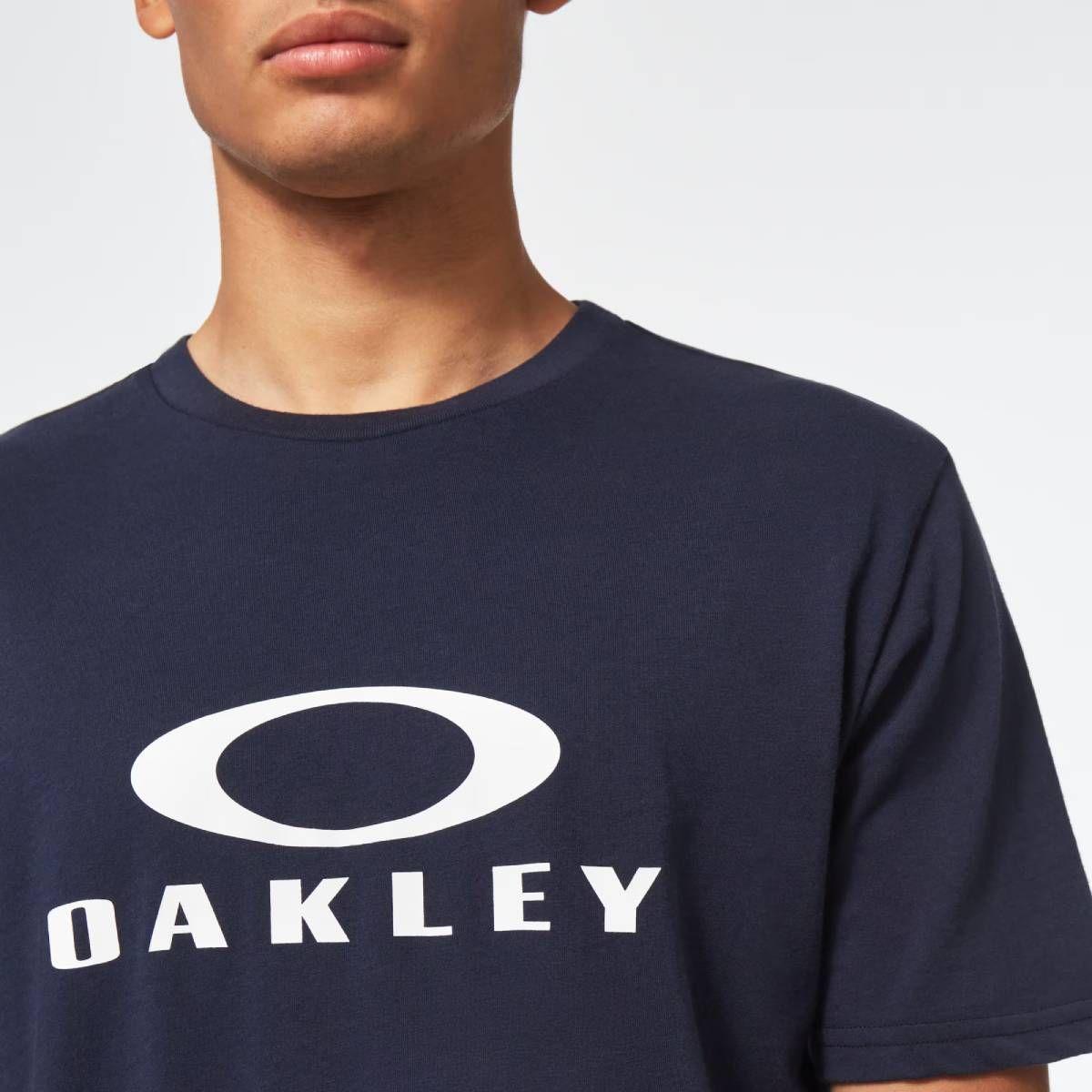 Polera Oakley O Bark 2.0 Hombre Azul-4
