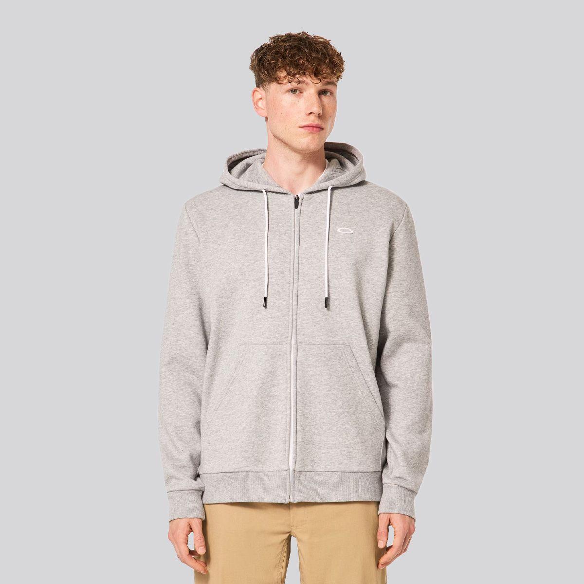 Polerón Hombre Relax Full Zip 2.0 Oakley New Granite Heather-0