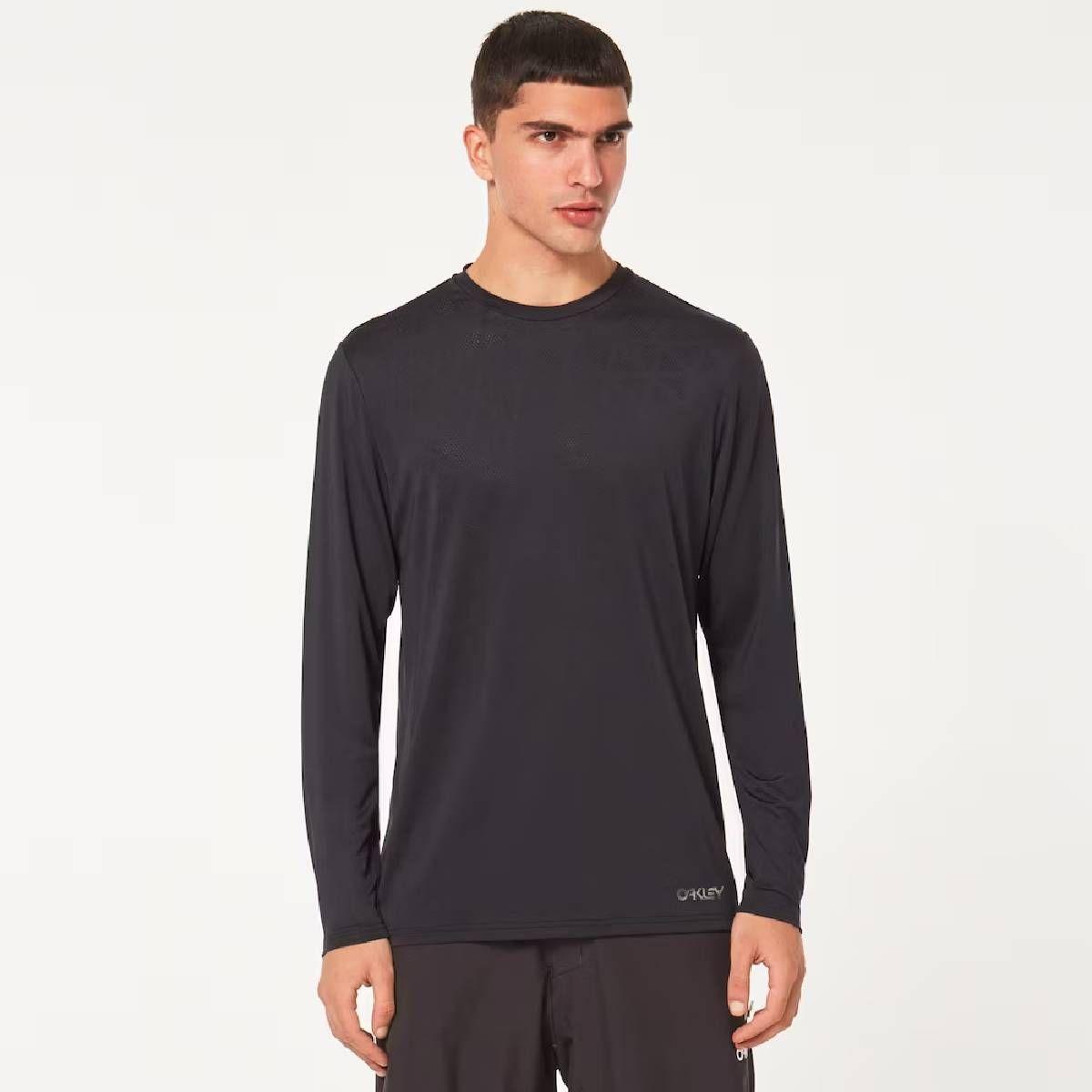 Polera  Oakley Berm LS Hombre Negro-0