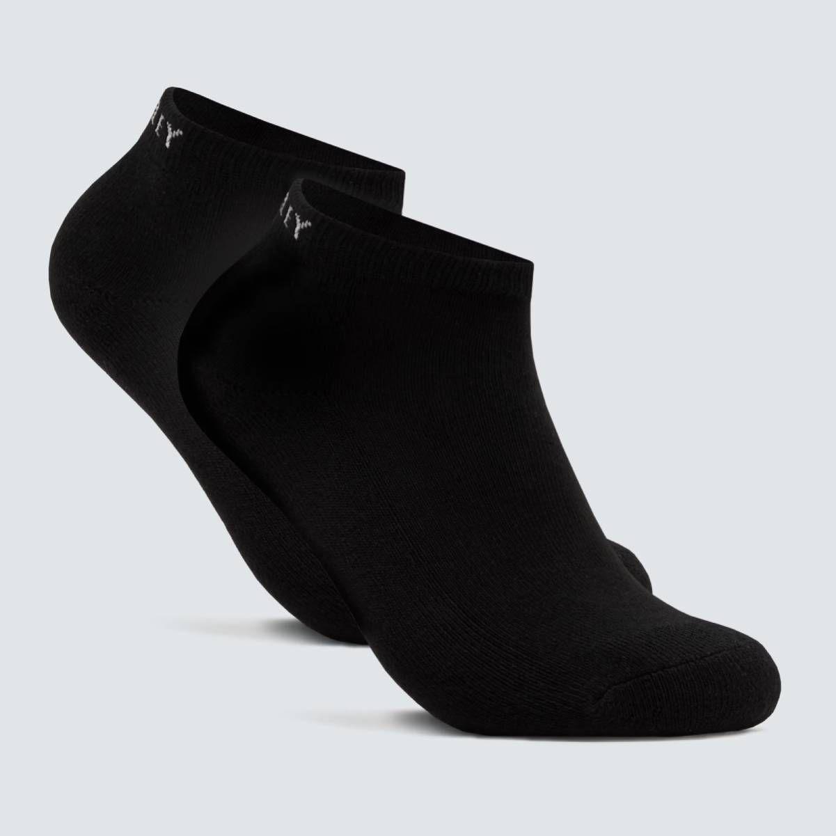 Tripack Calcetines Oakley Short Solid Hombre Negro-2