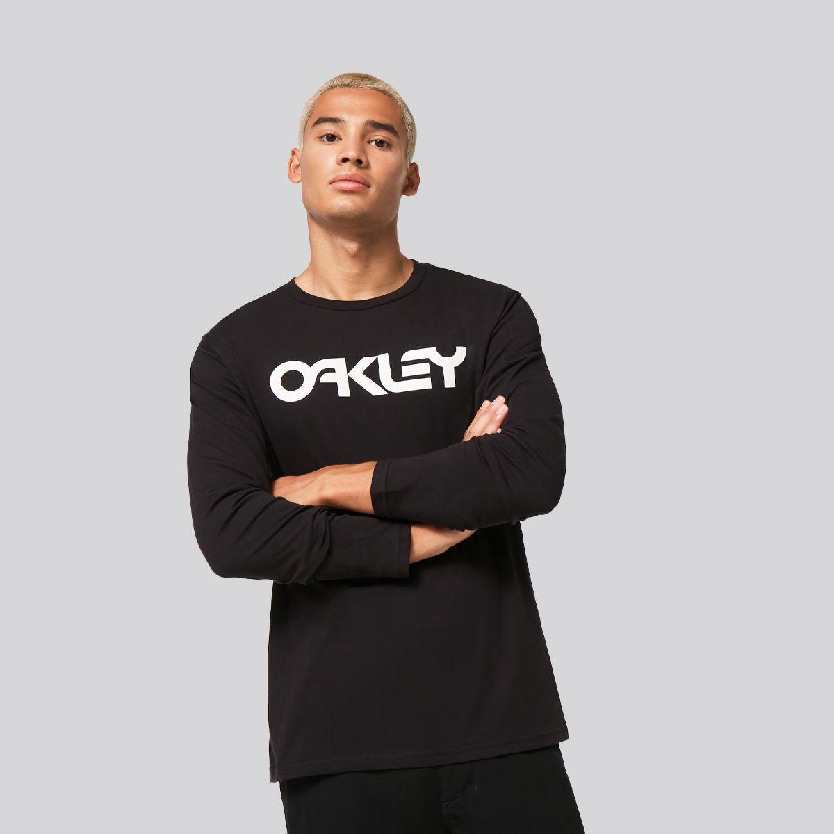Polera Hombre Mark II Oakley Black/White-0