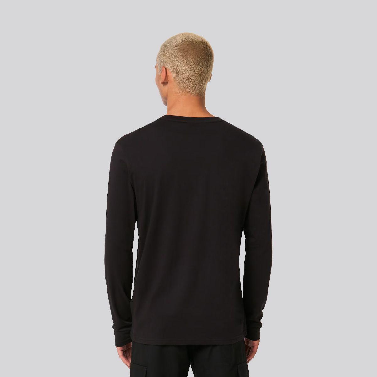 Polera Hombre Mark II Oakley Black/White-2