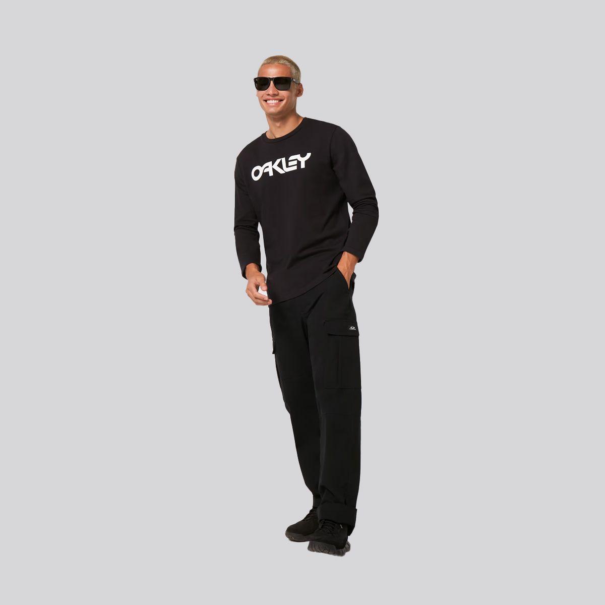 Polera Hombre Mark II Oakley Black/White-3