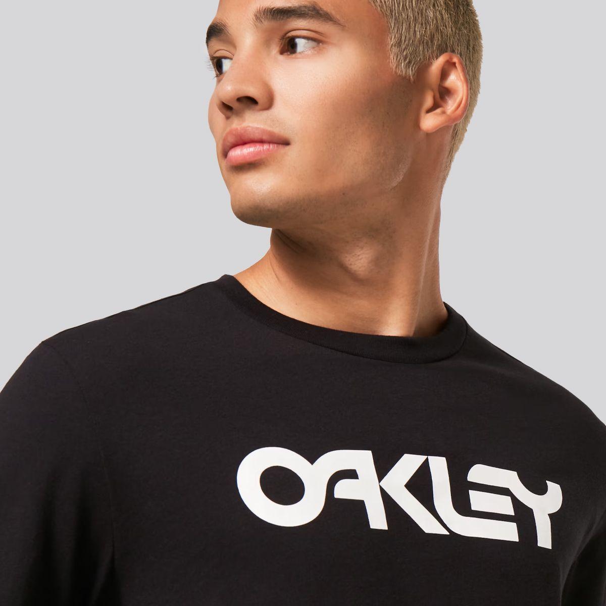 Polera Hombre Mark II Oakley Black/White-4