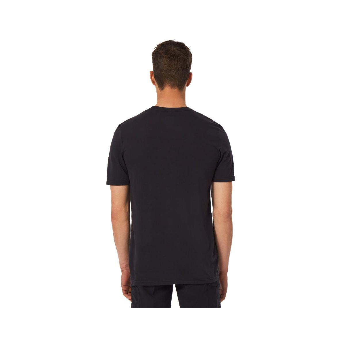 Polera Oakley Bark Hombre Black/American-2