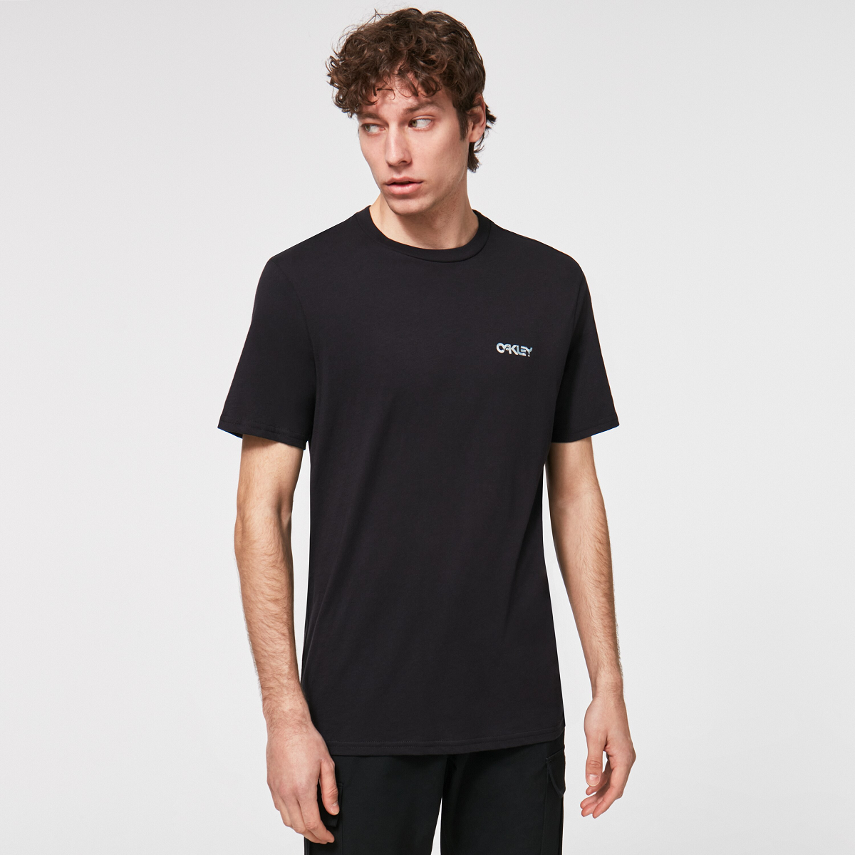 Polera Oakley Camo Print Hombre Black/Camo Grey-0