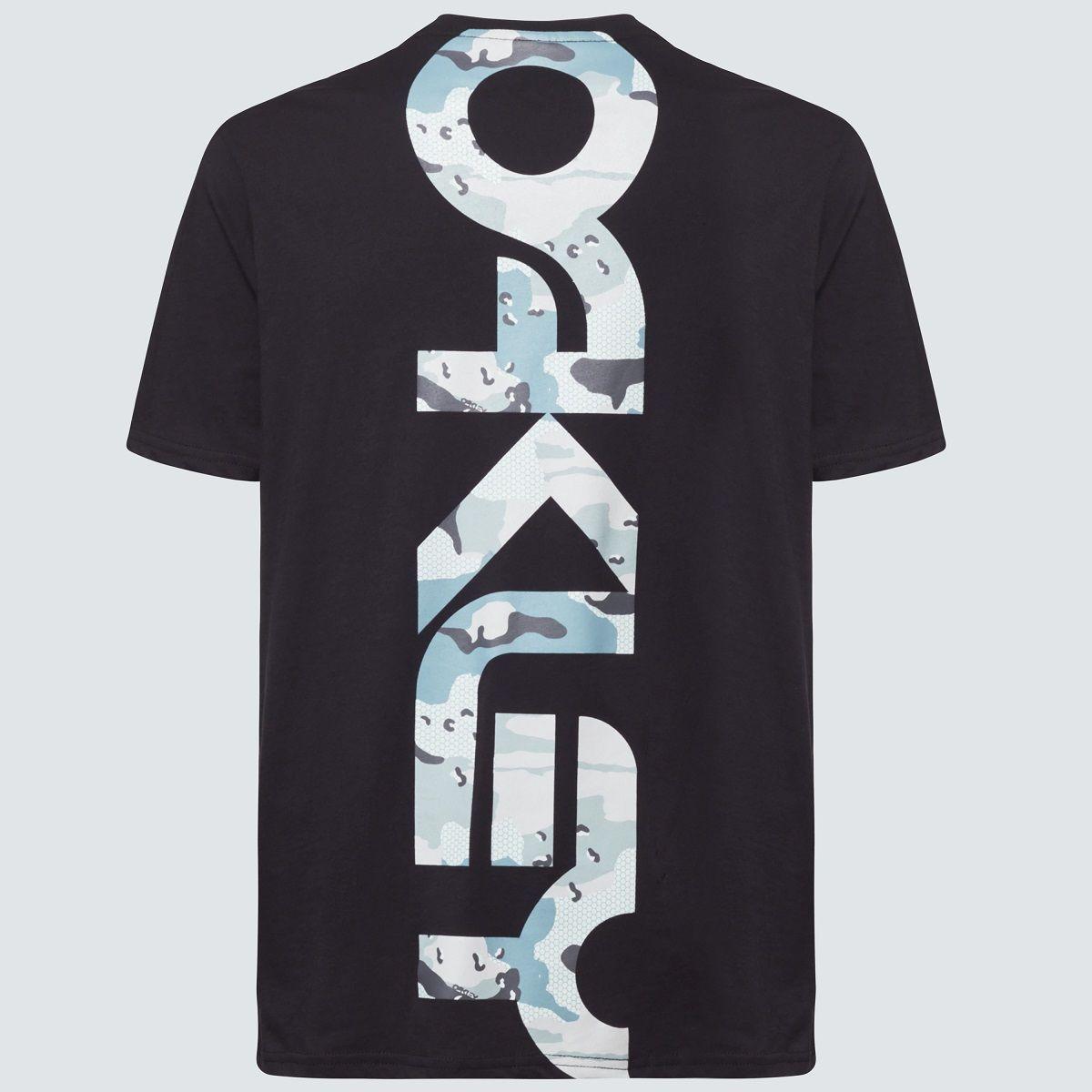 Polera Oakley Camo Print Hombre Black/Camo Grey-4