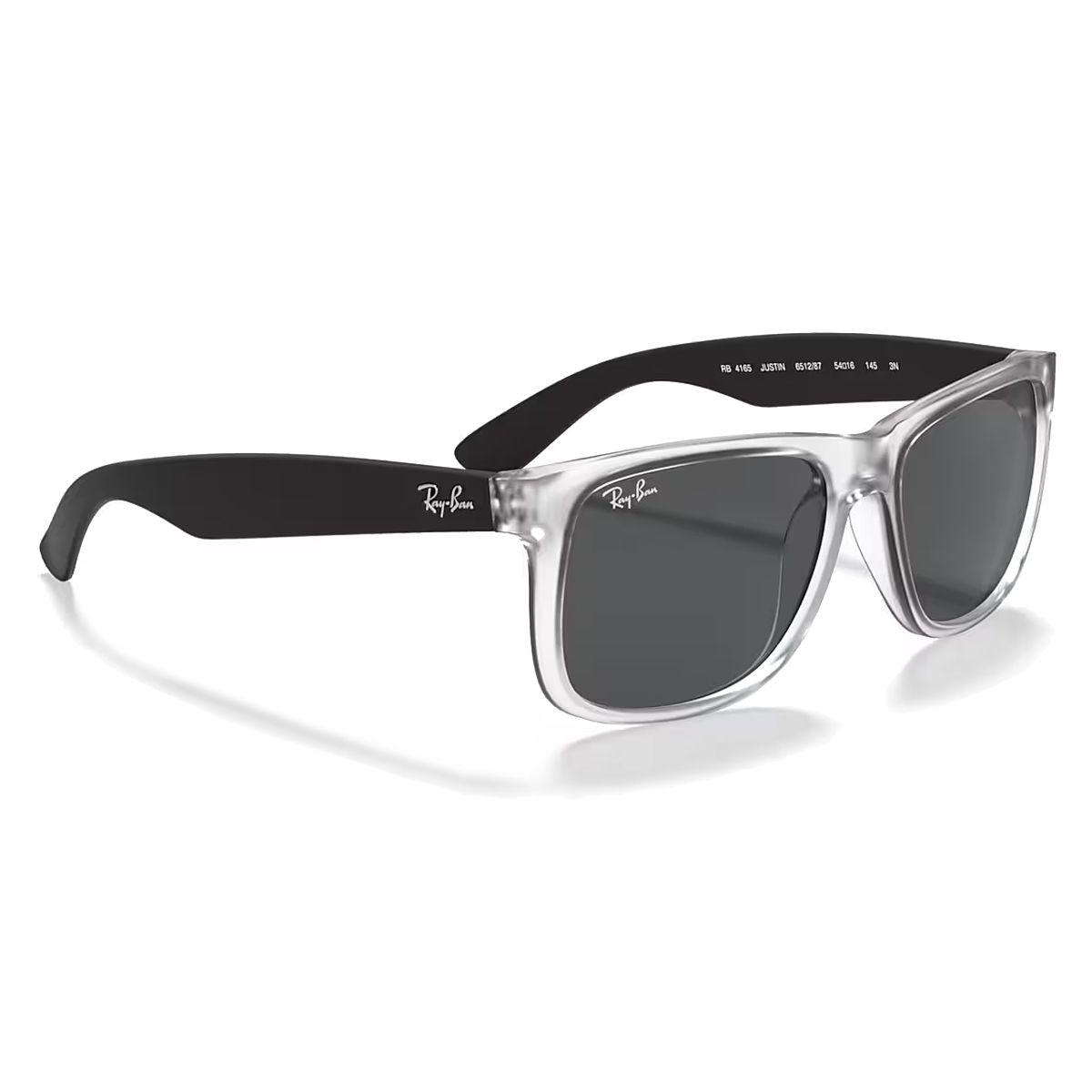 Lentes de Sol Ray-Ban Justin Color Mix RB4165 Hombre Transparente-3