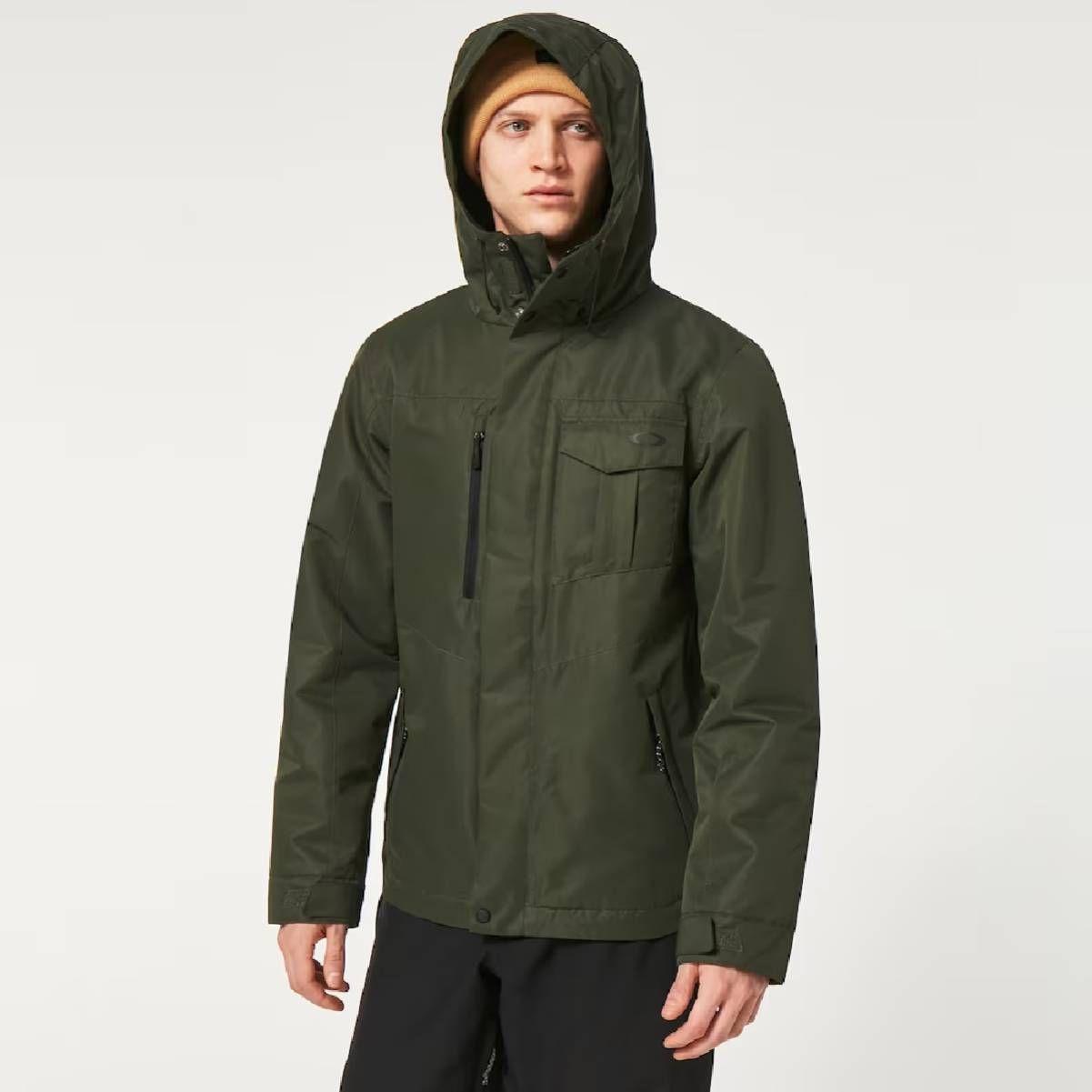 Chaqueta Oakley Core Divisional Rc Insulated Hombre Verde-1