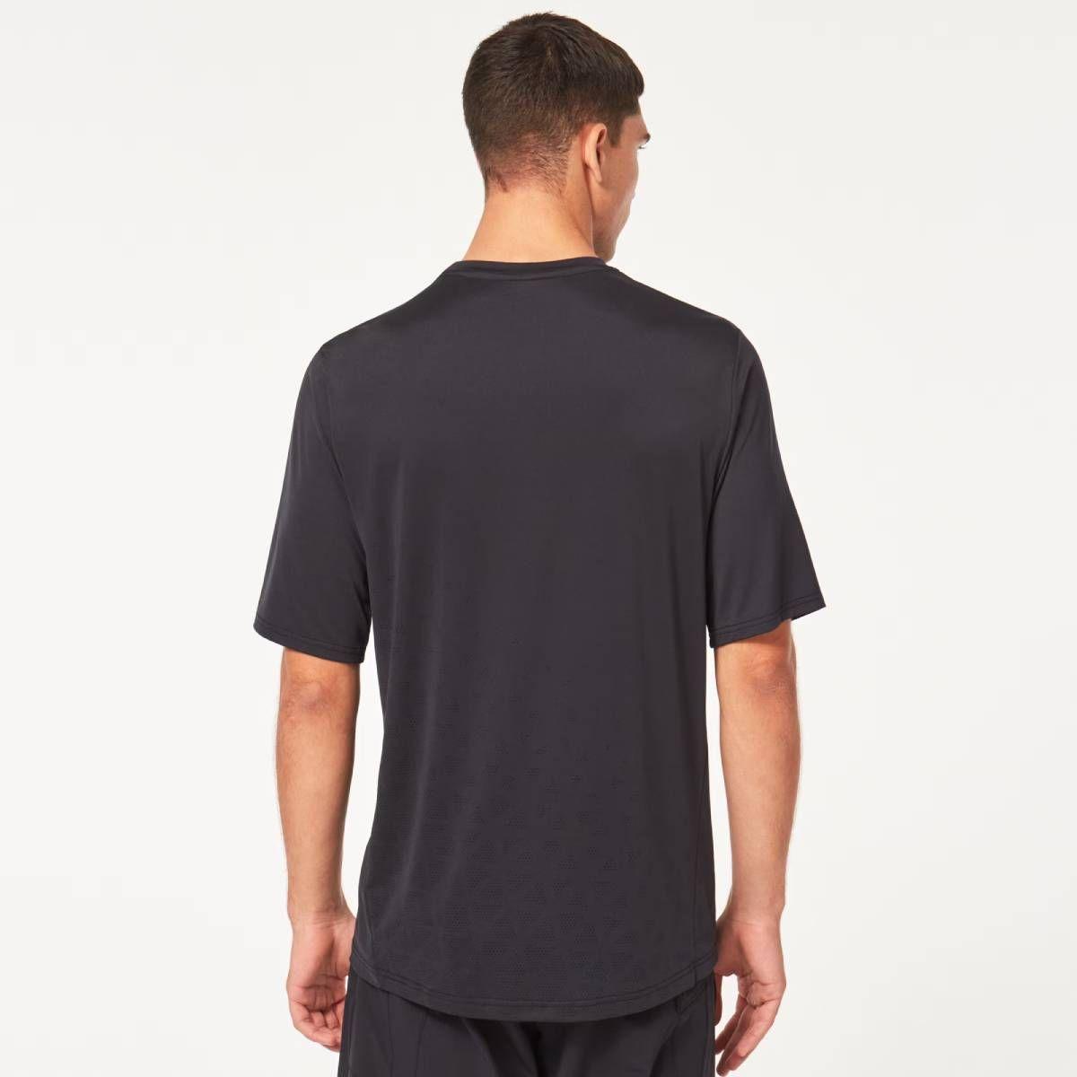 Polera Oakley Berm SS Hombre Gris-2
