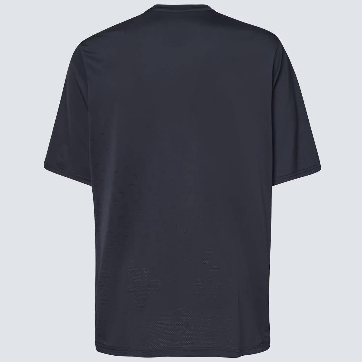 Polera Oakley Berm SS Hombre Gris-5