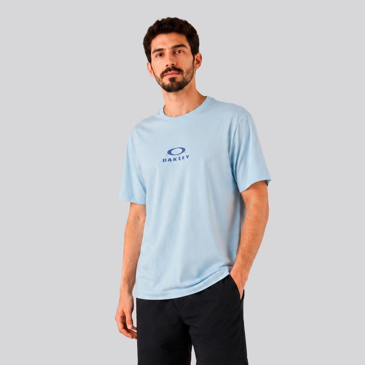 Polera Oakley Bark New Tree Frost-1