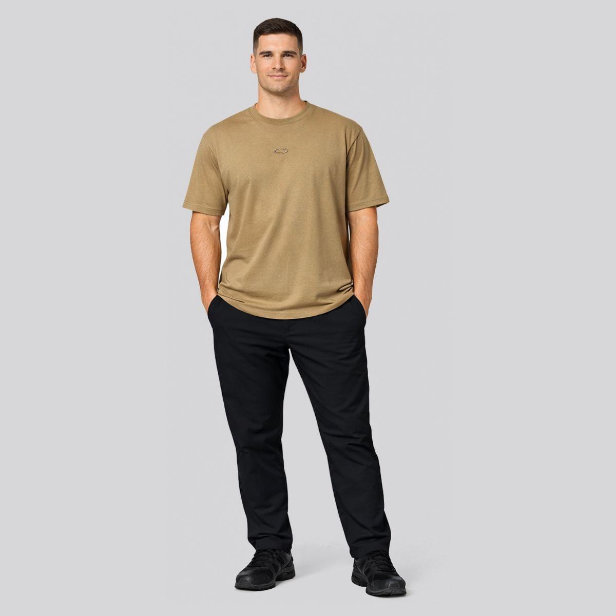 Polera Oakley Futurescape Fossil Pebble Hombre Beige-2