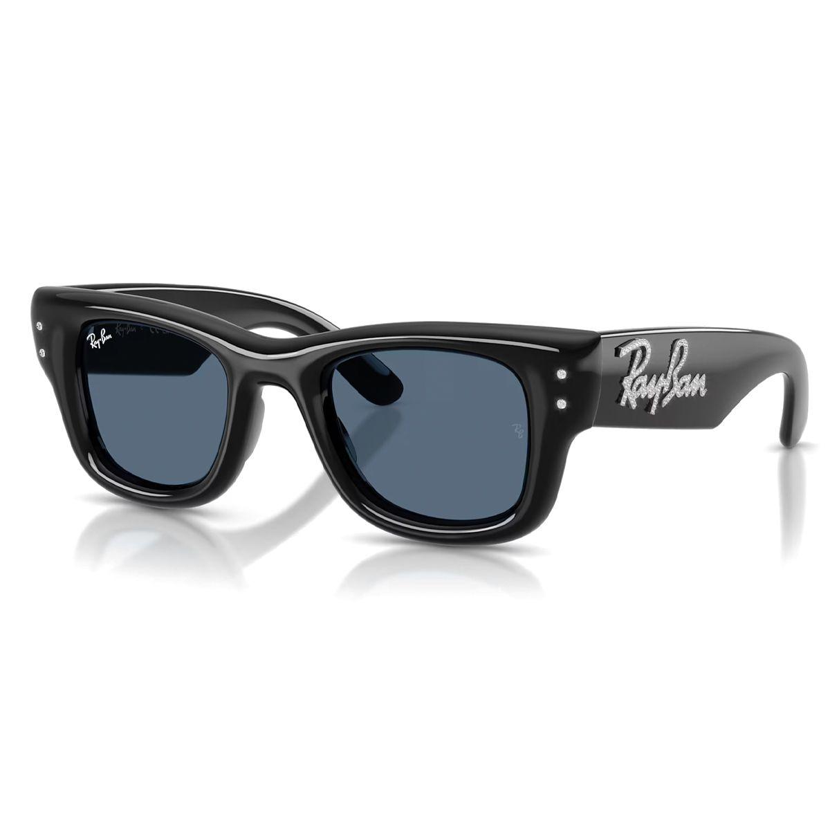 Lentes de Sol Ray-Ban Wayfarer Puffer Unisex Black-1