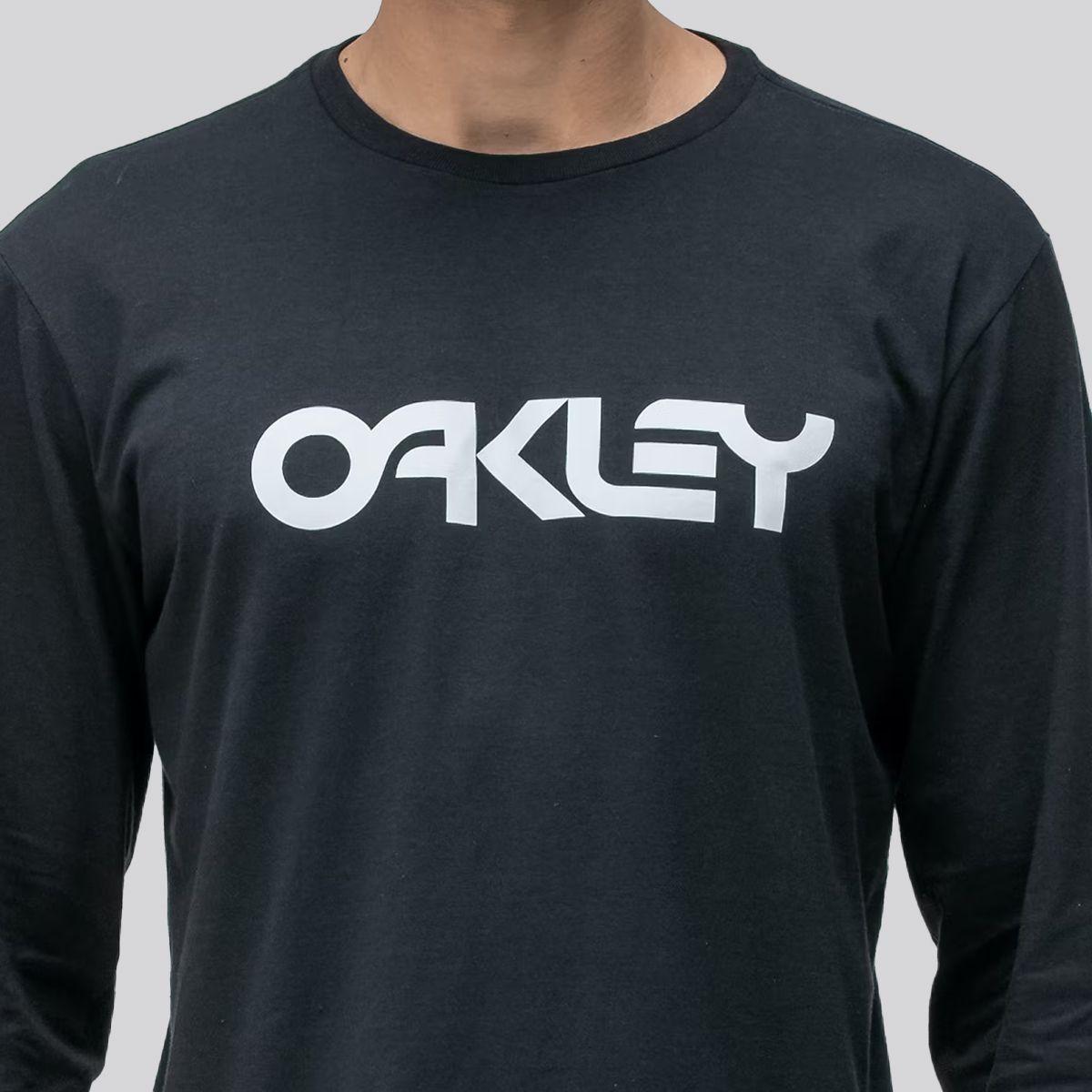 Polera Hombre Mark II LS Oakley Blackout-3