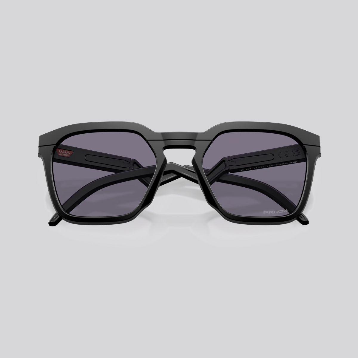 Lentes de Sol Oakley HSTN SQ Matte Black / Prizm Grey-4