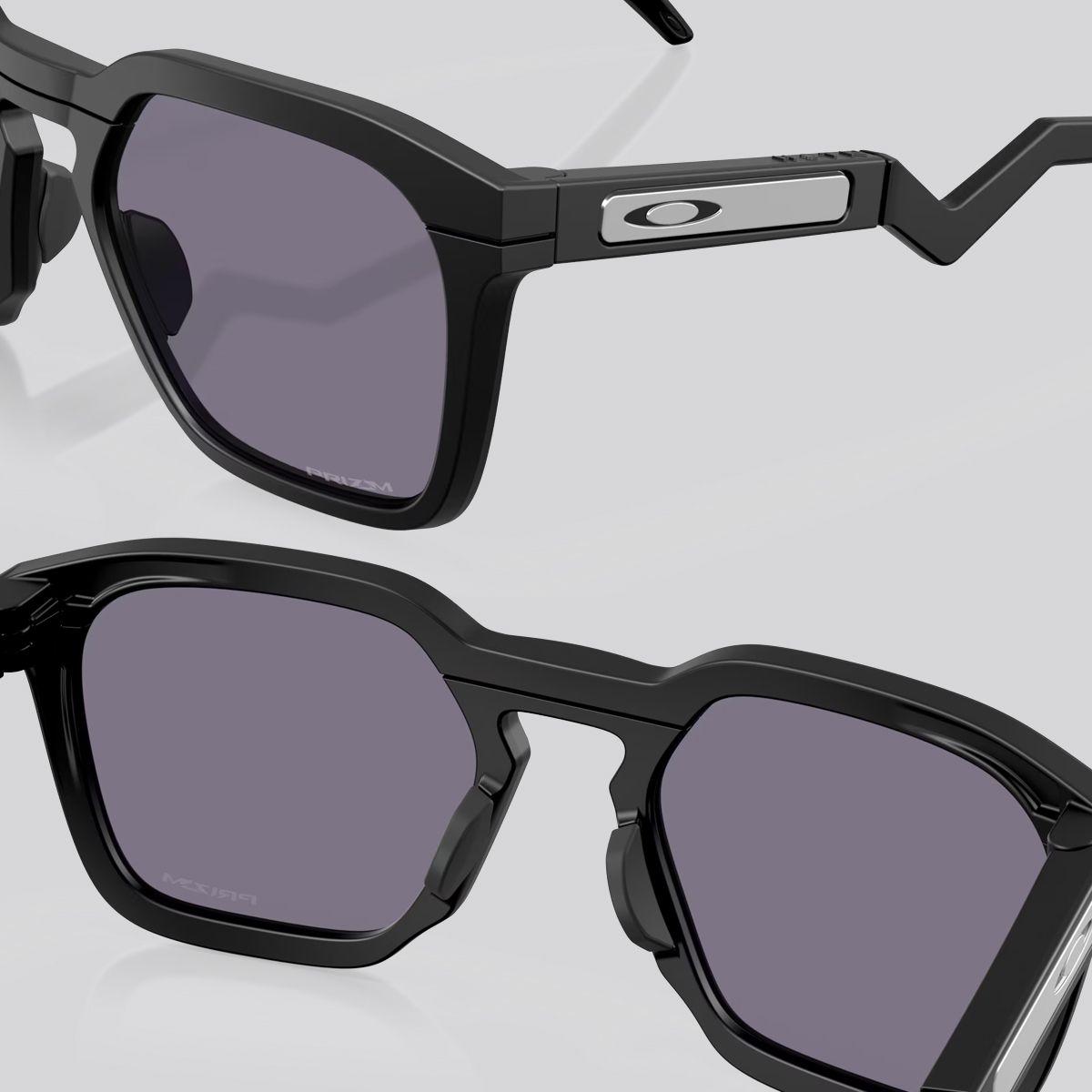 Lentes de Sol Oakley HSTN SQ Matte Black / Prizm Grey-5