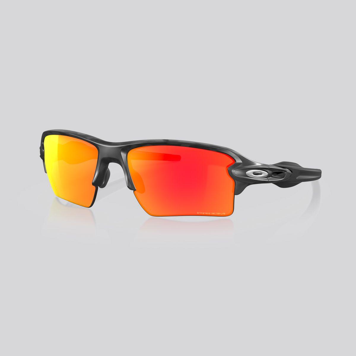 Lentes  Flak® 2.0 XL Oakley Black Camo/Prizm Ruby-0