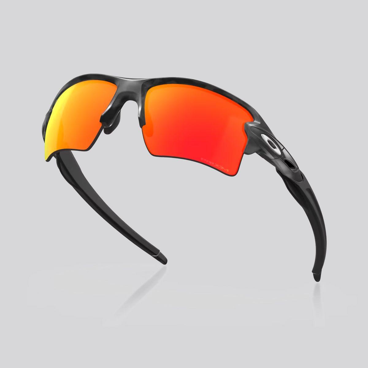 Lentes  Flak® 2.0 XL Oakley Black Camo/Prizm Ruby-3