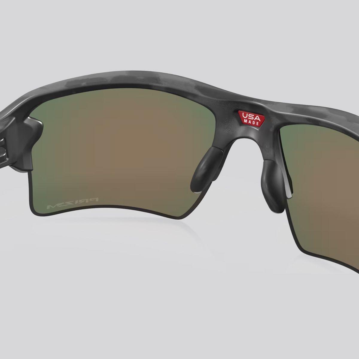 Lentes  Flak® 2.0 XL Oakley Black Camo/Prizm Ruby-5