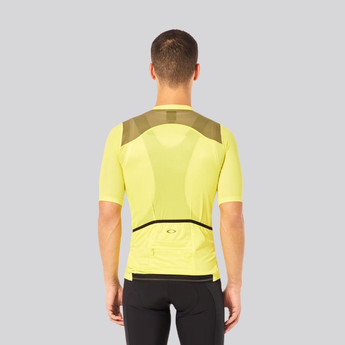 Polera Hombre Endurance Mix Jersey  Oakley Fern/Sulphur-2