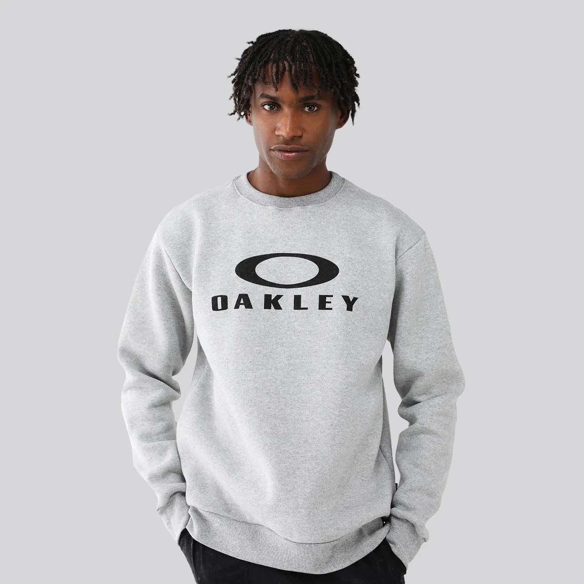 Polerón Hombre Classic Oakley Heather Grey-0