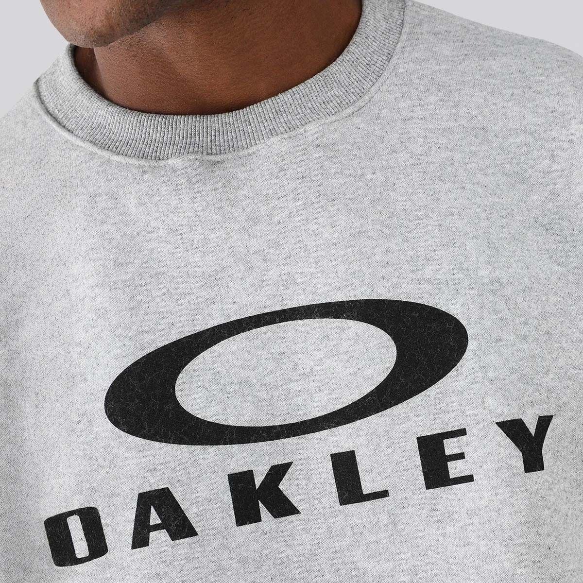 Polerón Hombre Classic Oakley Heather Grey-3